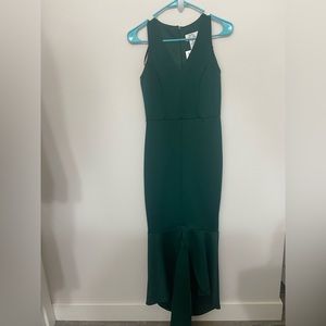 Green formal dress